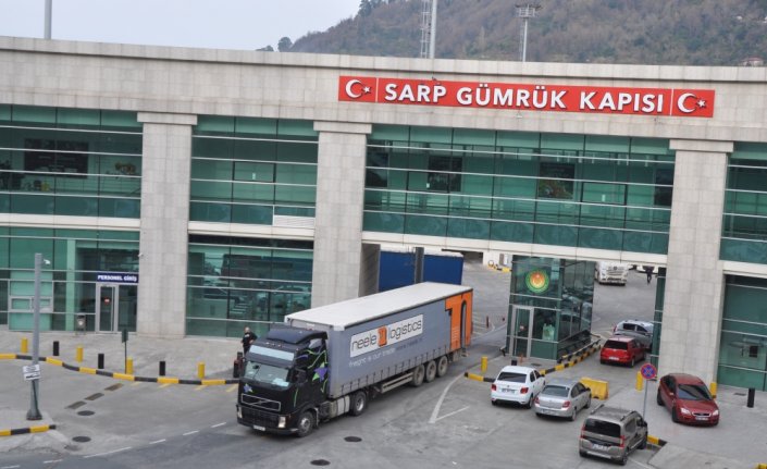 Sarp Sınır Kapısı'nda geçen yıl 156 kaçakçılık olayı önlendi
