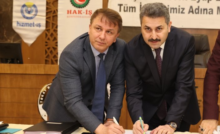 Tokat Belediyesinde toplu iş sözleşmesi imzalandı