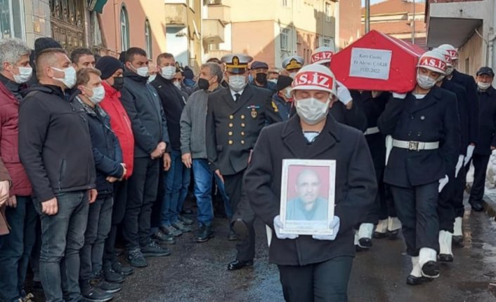 Zonguldak'ta vefat eden Kore gazisi son yolculuğuna uğurlandı