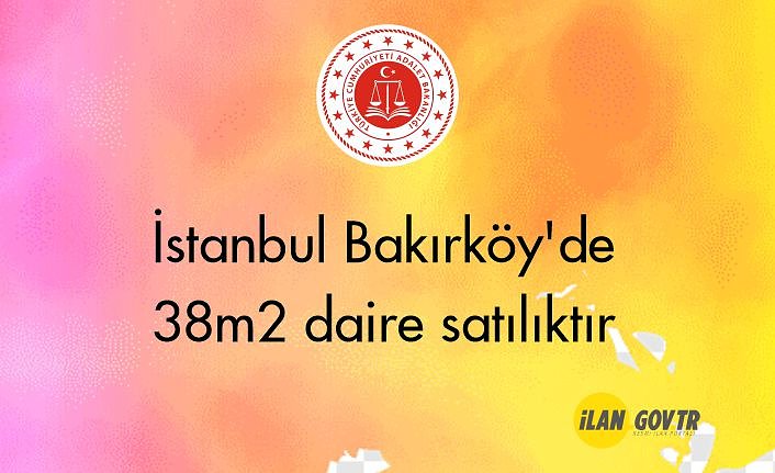 İstanbul Bakırköy'de 38m² daire icradan satılıktır
