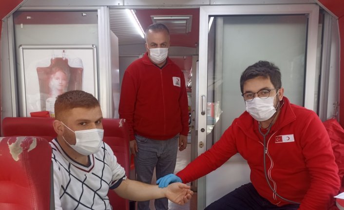 Kavak'ta kan bağışı kampanyasında 37 ünite bağış alındı