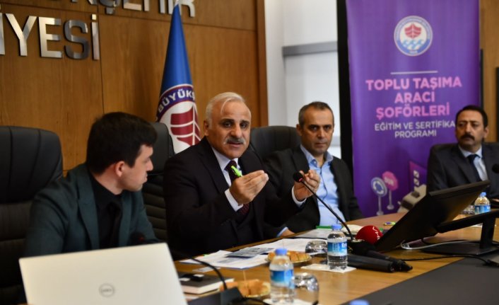 Trabzon Büyükşehir Belediyesi şoförlere eğitim verilecek