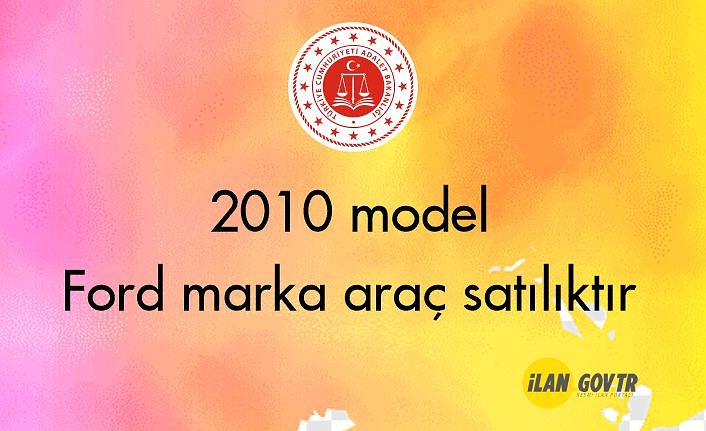 2010 model Ford marka araç icradan satılıktır
