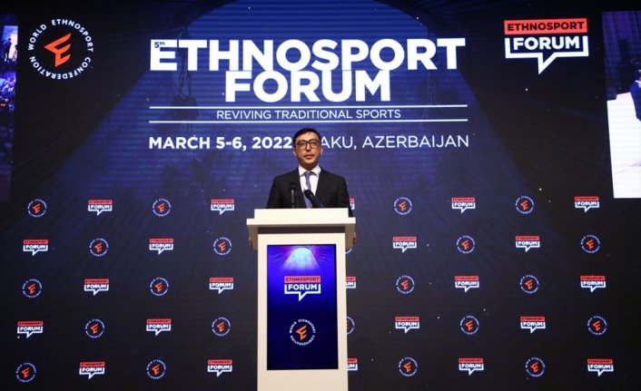 5. Etnospor Forumu Bakü'de başladı