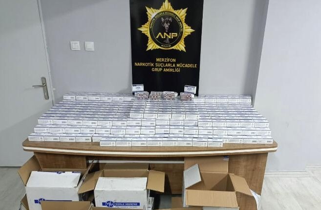 Amasya'da uyuşturucu operasyonunda 4 zanlı yakalandı