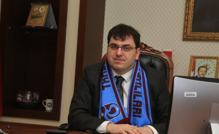 Artvin Trabzonspor Taraftarlar Derneğinden Hopa Kaymakamı Üçüncü'ye ziyaret
