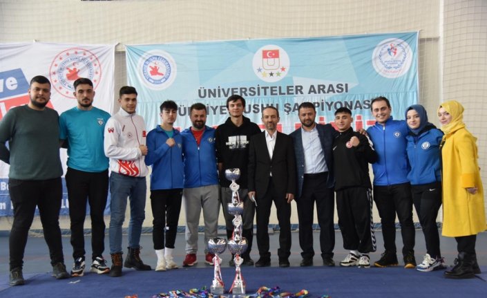 Bartın Üniversitesi, Wushu Türkiye Şampiyonası'nda 8 madalyayla birinci oldu
