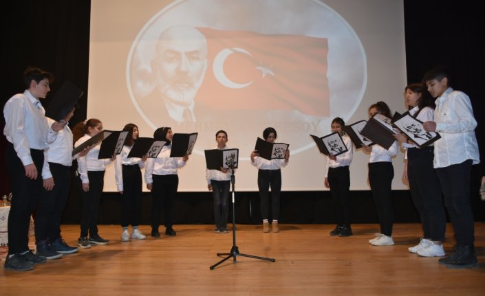 Boyabat'ta İstiklal Marşı'nın kabulünün 101. yılı kutlandı