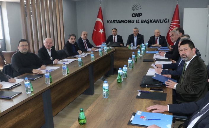 CHP Kastamonu İl Başkanlığında 