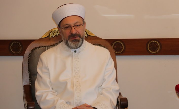 Diyanet İşleri Başkanı Erbaş, Kastamonu Valisi Çakır'ı ziyaret etti