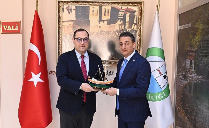 Gürcistan'ın Ankara Büyükelçisi Giorgi Janjgava, Sinop'u ziyaret etti: