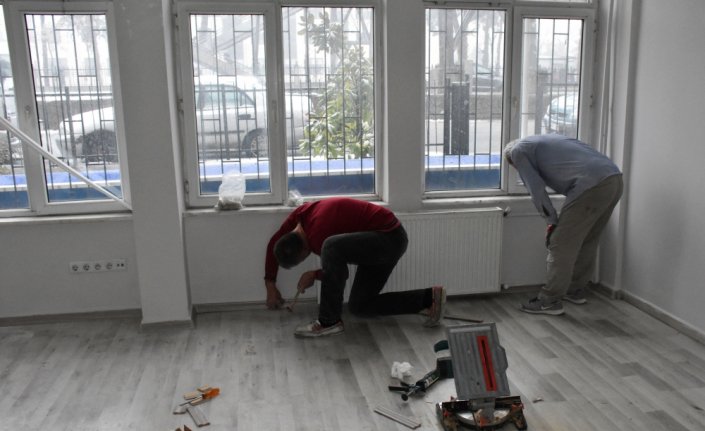 İnfaz koruma memurlarının binayı yenilemesiyle 250 bin liralık tasarruf sağlandı