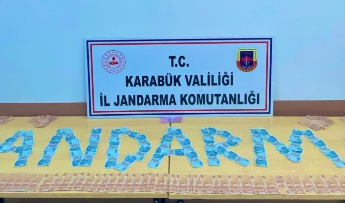 Karabük'te piyasaya sahte para sürdüğü iddia edilen zanlı yakalandı