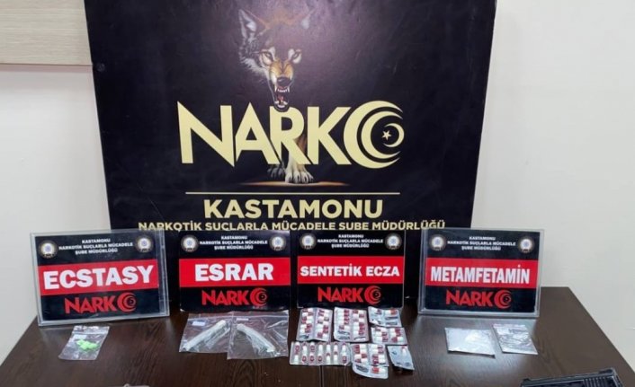 Kastamonu'da uyuşturucu operasyonlarında 5 kişi yakalandı