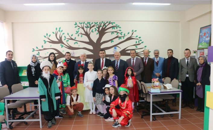 Of'ta 6 okulda Sıfır Atık Kütüphanesi kuruldu