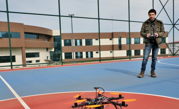 OMÜ'lü gençler kendi yazılımlarıyla ürettikleri dronlarla TEKNOFEST'te yarışacak