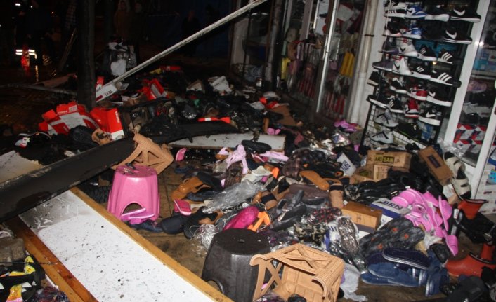 Ordu'da iş yerinde çıkan yangın hasara yol açtı