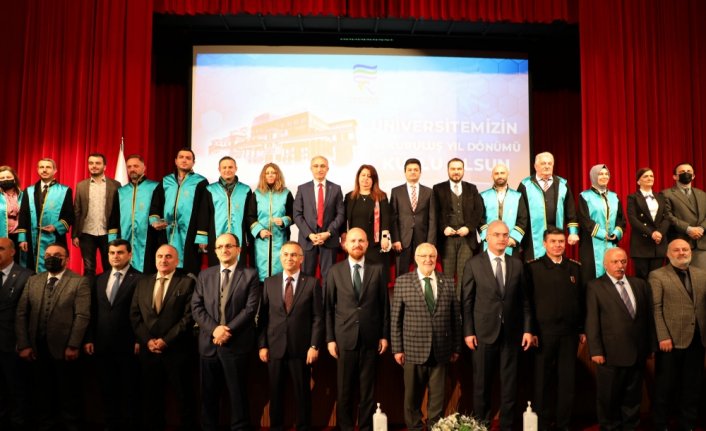 Recep Tayyip Erdoğan Üniversitesi'nin 16. kuruluş yıl dönümü kutlandı