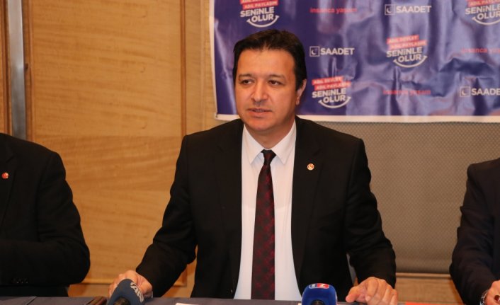 Saadet Partisi Genel Başkan Yardımcısı Arıkan, Zonguldak'ta partililerle buluştu: