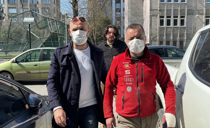 Samsun'da 3 kişinin yaralandığı silahlı çatışmayla ilgili 2 şüpheli adliyede