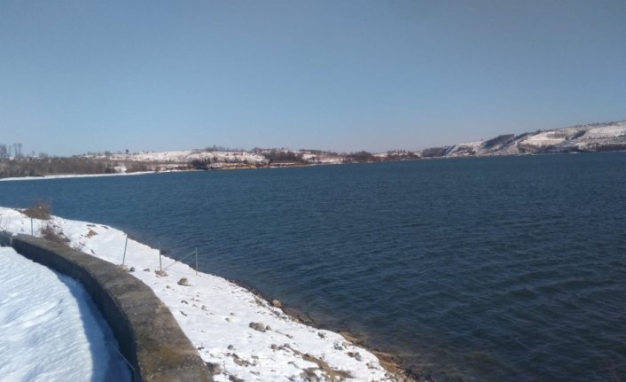 Samsun'un içme suyunu karşılayan Çakmak Barajı'nda doluluk yüzde 100'e ulaştı