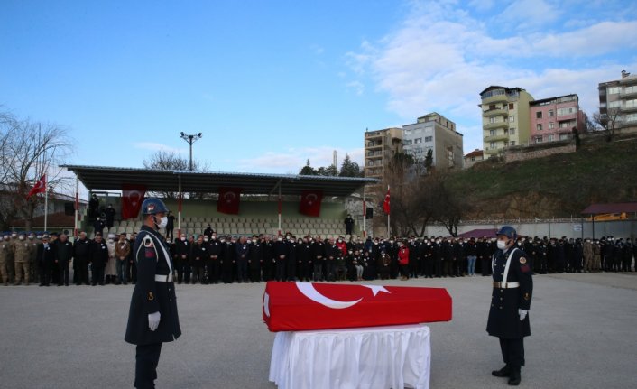 Şehit Uzman Çavuş İsmail Ergin için Tokat'ta tören düzenlendi