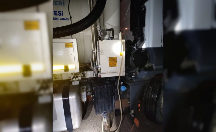 Sinop'ta belediye personeli hidrolik yağ hırsızlığı iddiasıyla tutuklandı