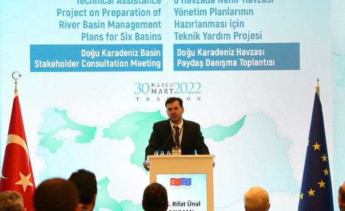 Su havzalarıyla ilgili projenin Doğu Karadeniz paydaşları Trabzon'da buluştu