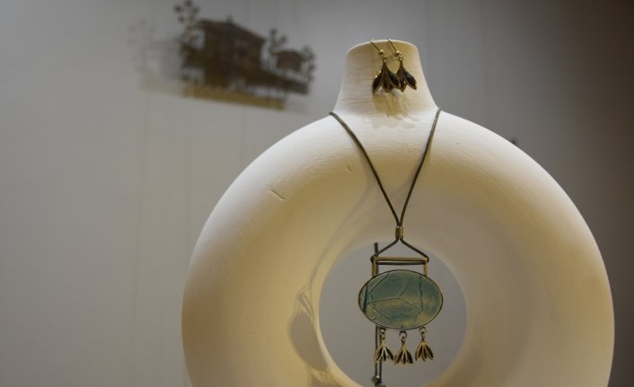 Trabzon'u anlatan motifler hasır, kazaziye ve telkari ile buluştu