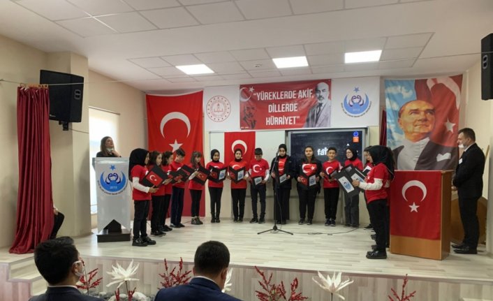 Zonguldak'ta İstiklal Marşı'nın kabulünün 101. yılı kutlandı