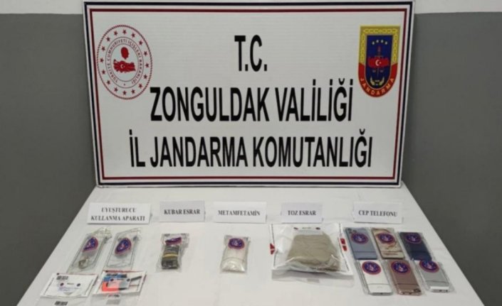 Zonguldak'ta uyuşturucu operasyonunda 2 şüpheli tutuklandı