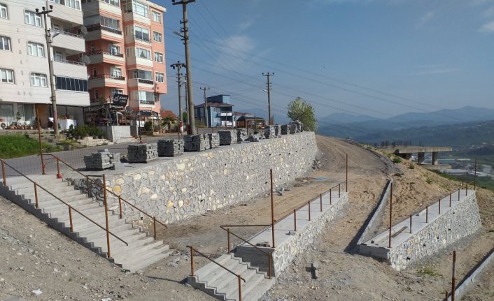 Alaplı'ya seyir terası yapılıyor