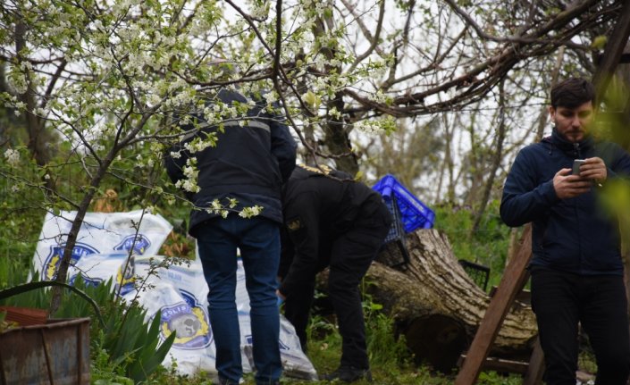Bartın'da evin kömürlüğünde çok sayıda patlayıcı madde ele geçirildi