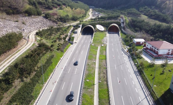 Bolu Dağı Tüneli bayrama hazır