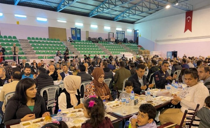Dereli ilçesinde iftar programı düzenlendi