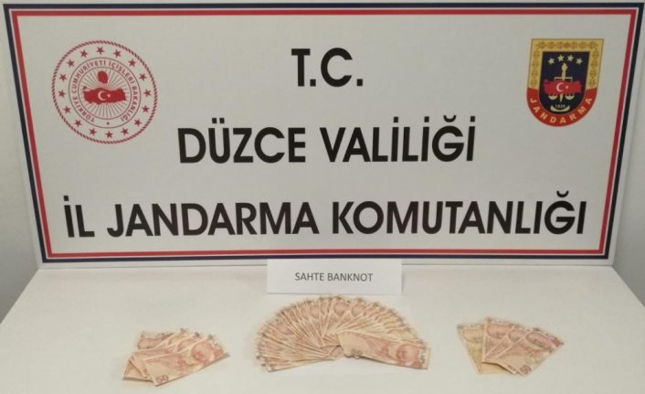 Düzce'de sahte para operasyonunda 3 kişi yakalandı