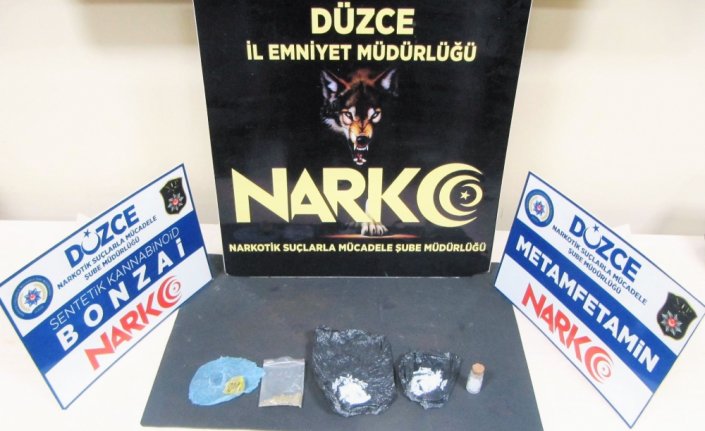 Düzce'de uyuşturucu operasyonunda yakalanan zanlı tutuklandı
