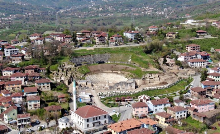 Düzce'deki antik kentte 