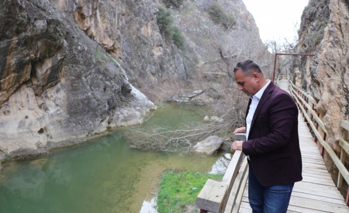 Geçen yaz kuruyan Kısık Kanyonu yağışlarla canlandı