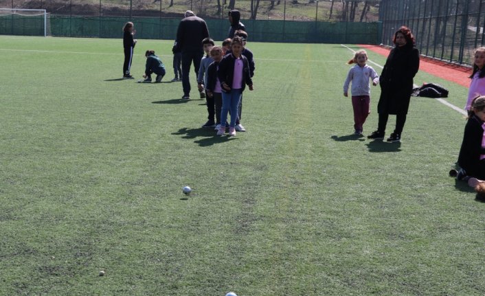 Havza’da ilkokul ve ortaokul öğrencilerine yönelik bocce turnuvası düzenlendi