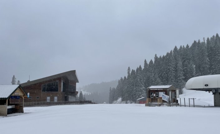 Ilgaz Dağı'nda kayak sezonu sona erdi