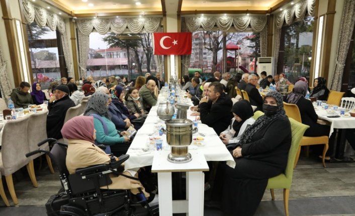 Kaymakam Şen şehit yakınları ve gazilerle bir araya geldi