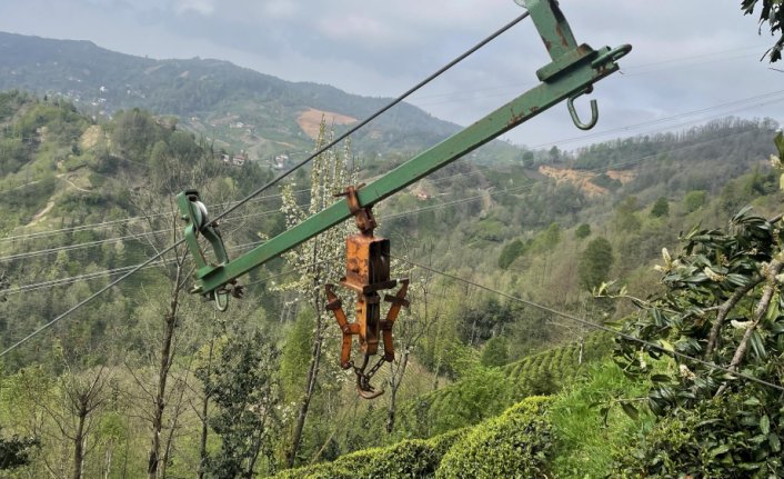 Rize'de artan ilkel teleferik hırsızlıklarına ilişkin çalışma başlatıldı