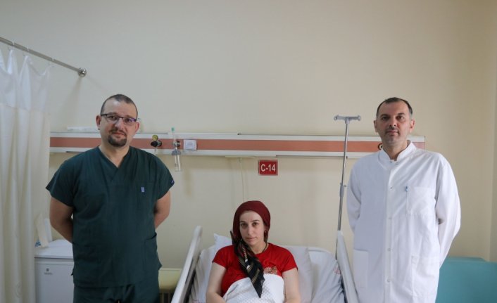 Rize'de kalbinde iki delik olan hasta başarılı operasyonla sağlığına kavuştu