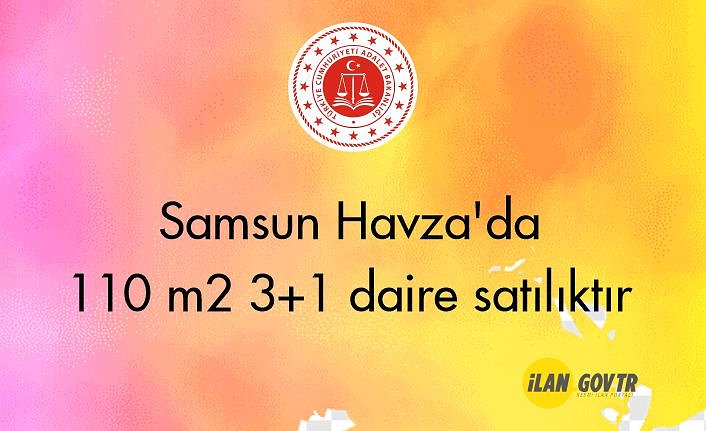 Samsun Havza'da 110 m² 3+1 daire icradan satılıktır