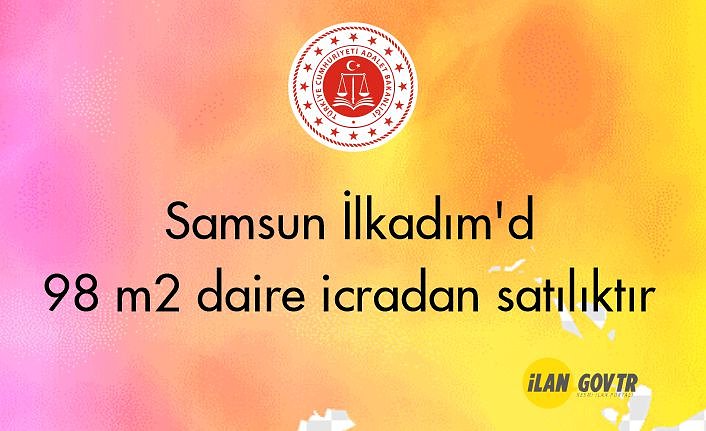 Samsun İlkadım'da 98 m² daire icradan satılıktır