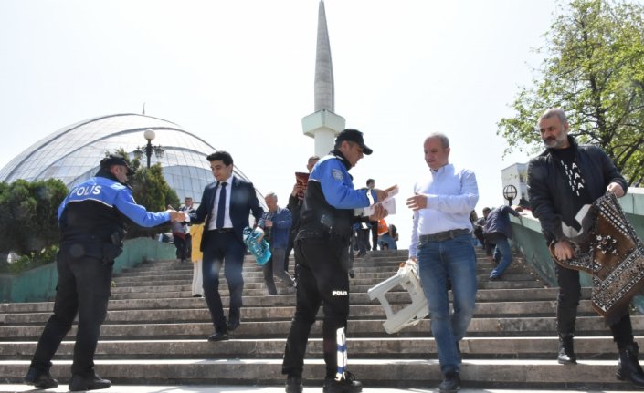 Samsun polisinden hırsızlık ve dolandırıcılık olaylarına karşı bilgilendirme