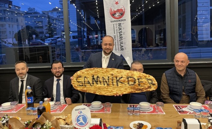 Samsun'daki Niksarlılar iftarda buluştu