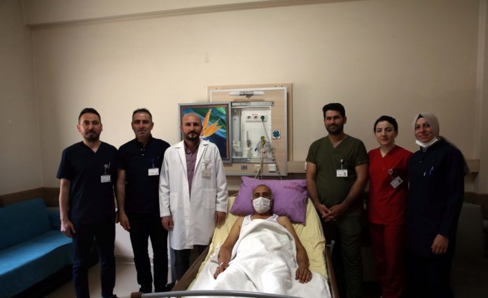 Tokat'ta ince bağırsağından mesane yapılan hasta sağlığına kavuştu