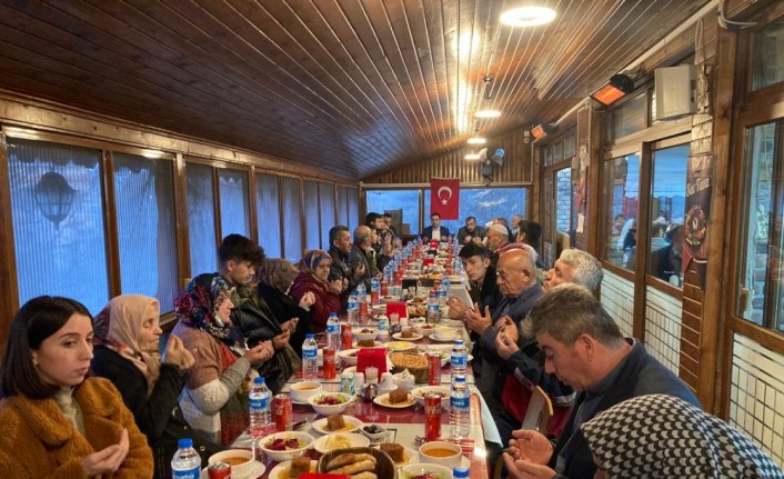 Yığılca'da şehit yakınları ve gazilere iftar programı düzenlendi